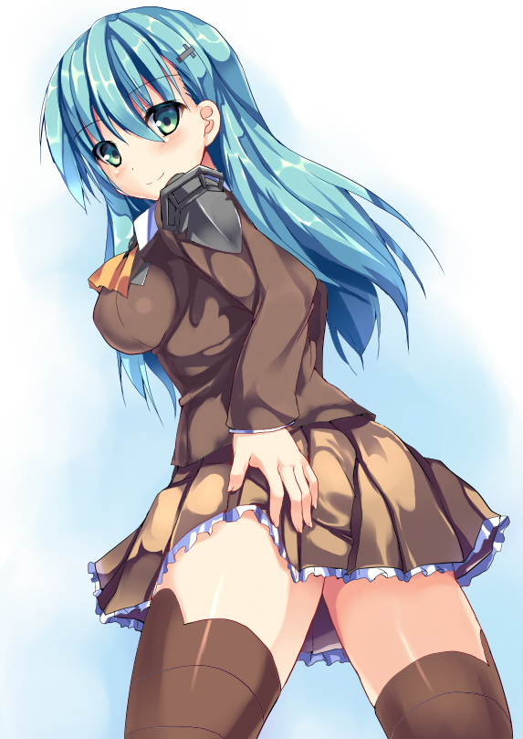 suzuya (kantai collection) drawn by ryokushiki_(midori-ya)