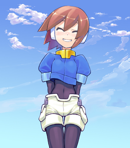 aile (mega man and 1 more) drawn by shigehiro_(hiroi_heya)
