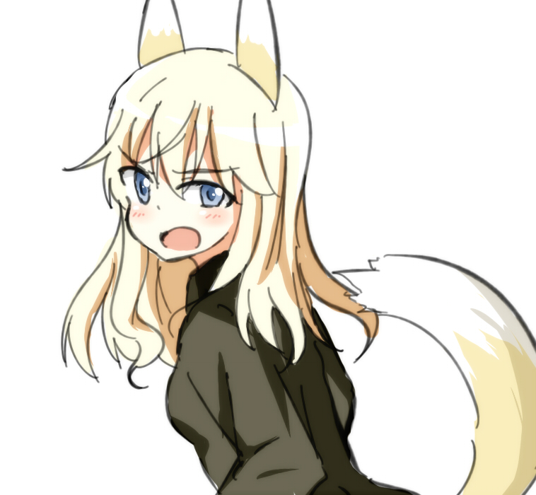 ottilie kittel (world witches series) drawn by hatopoo_(beach7pijon)