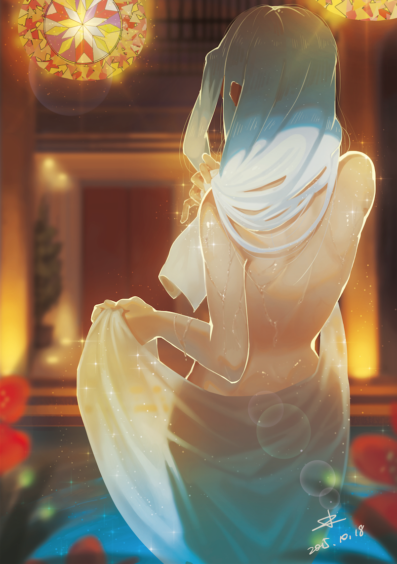irisviel von einzbern (fate and 1 more) drawn by shuizhanglang