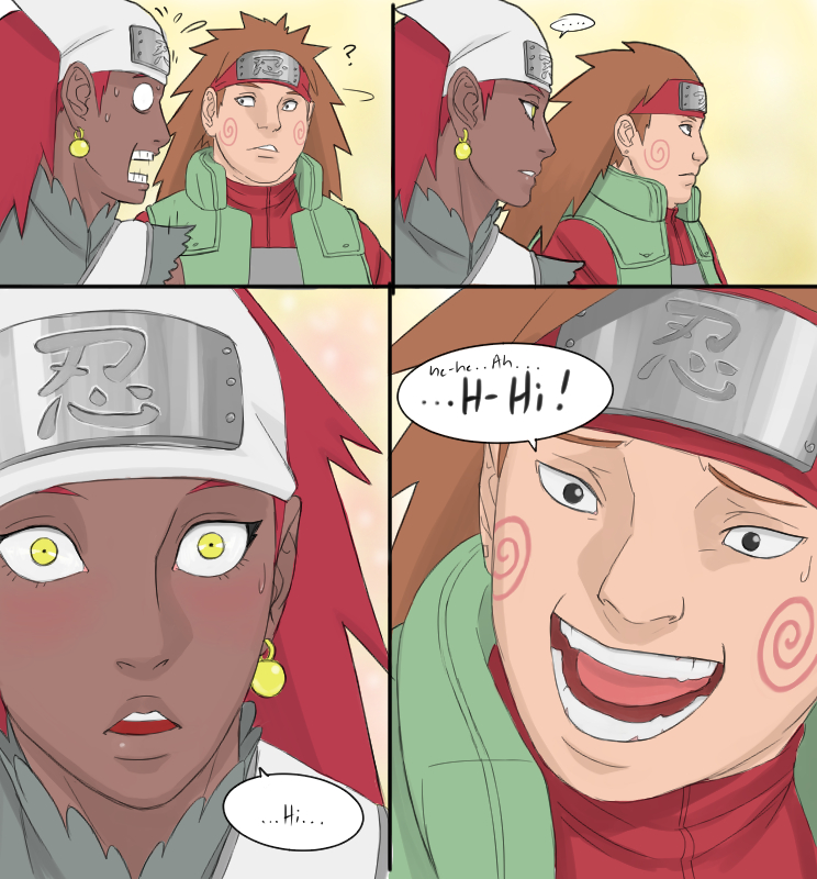 akimichi chouji and karui (naruto and 1 more) drawn by coolcatman777