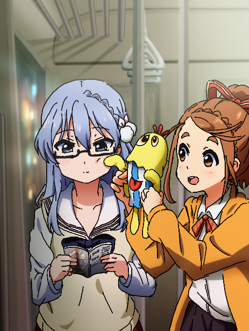maruyama akane and kono miyako (22/7) drawn by igashiko
