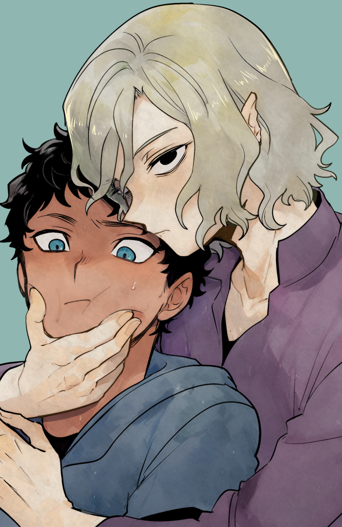 mithrun and kabru (dungeon meshi) drawn by sobayu_(chizuwa)