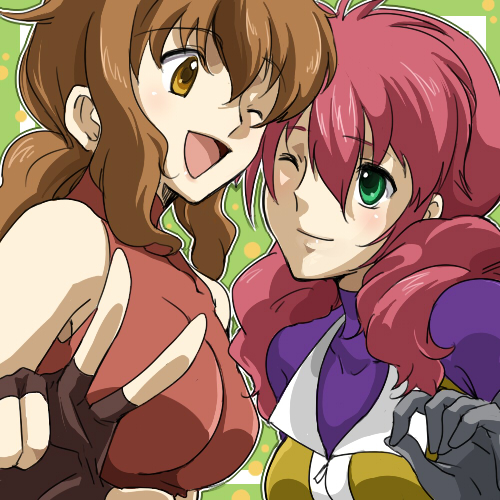 feldt grace and christina sierra (gundam and 1 more) drawn by chiroru_shimai