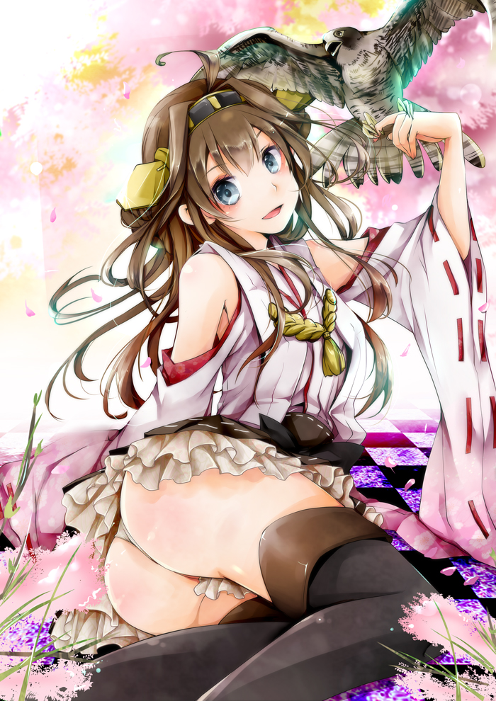 kongou (kantai collection) drawn by akatsuki_hijiri
