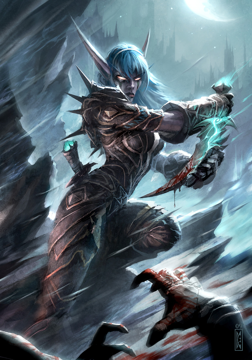 player character and rogue (warcraft and 1 more)