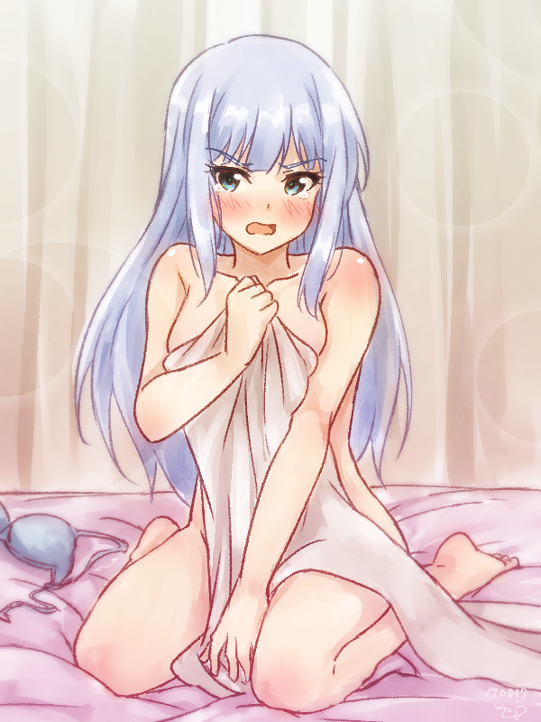 shiraishi tsumugi (idolmaster and 2 more) drawn by sokura_(mellow)
