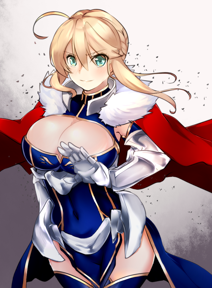 artoria pendragon (fate and 1 more) drawn by furam