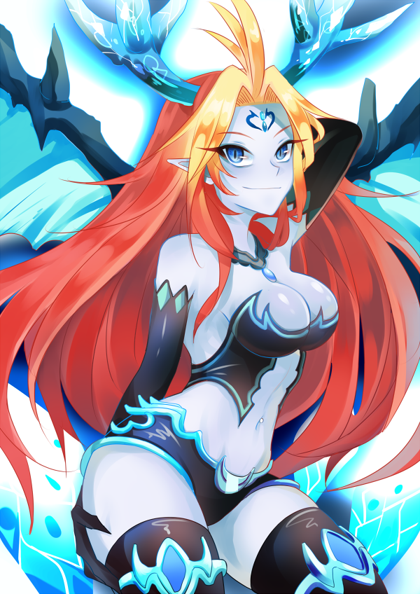 hera and hera-is (puzzle & dragons) drawn by halan