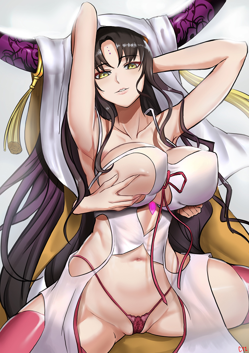 sessyoin kiara (fate and 1 more) drawn by cyicheng