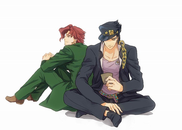 kujo jotaro (jojo no kimyou na bouken and 1 more) drawn by kuu_(ktukuu)