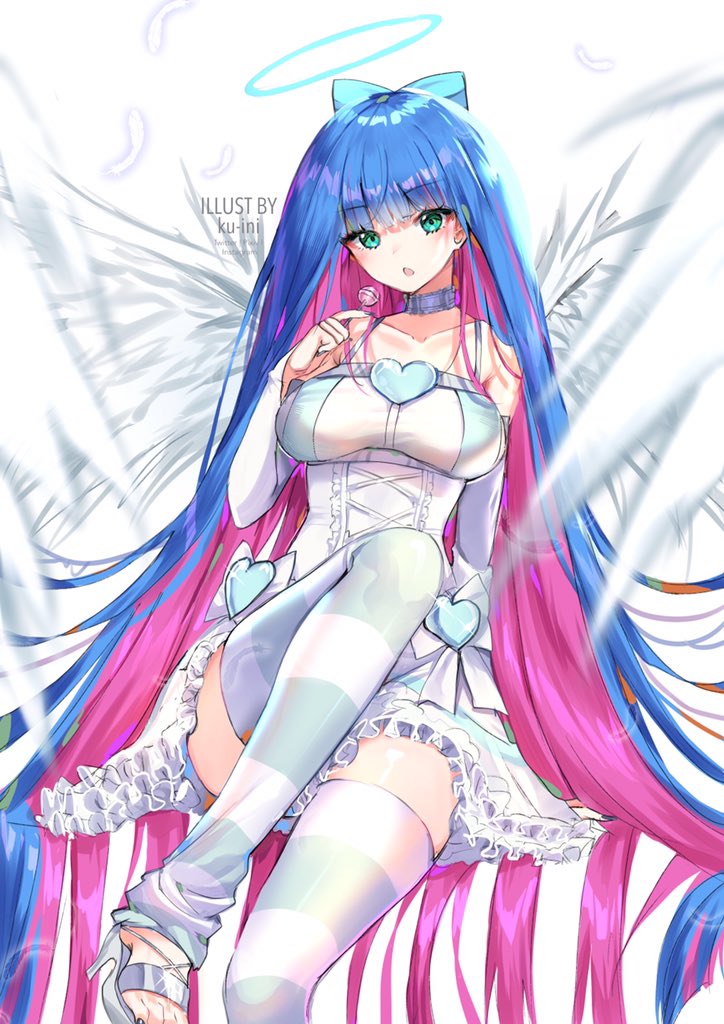 stocking (panty & stocking with garterbelt) drawn by ku-ini