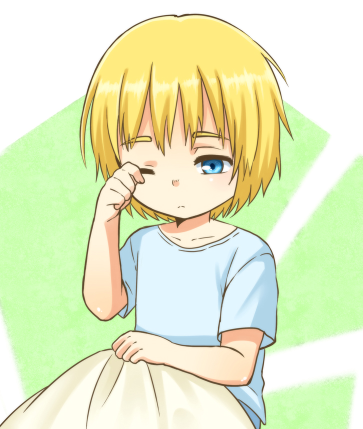 armin arlert (shingeki no kyojin) drawn by moxue_qianxi