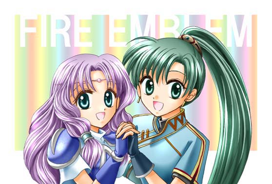 lyn and florina (fire emblem and 1 more) drawn by umejiso