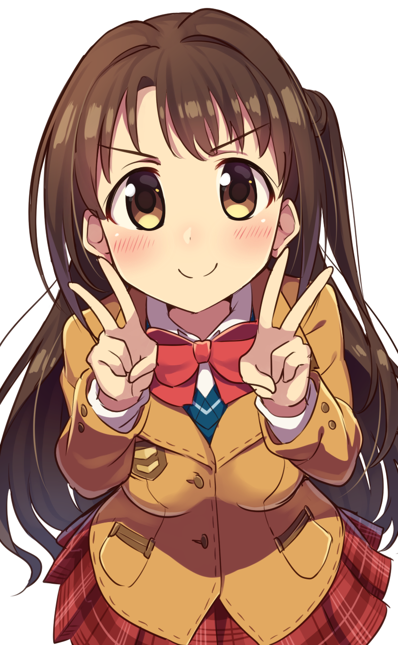 shimamura uzuki (idolmaster and 1 more) drawn by wagashi928