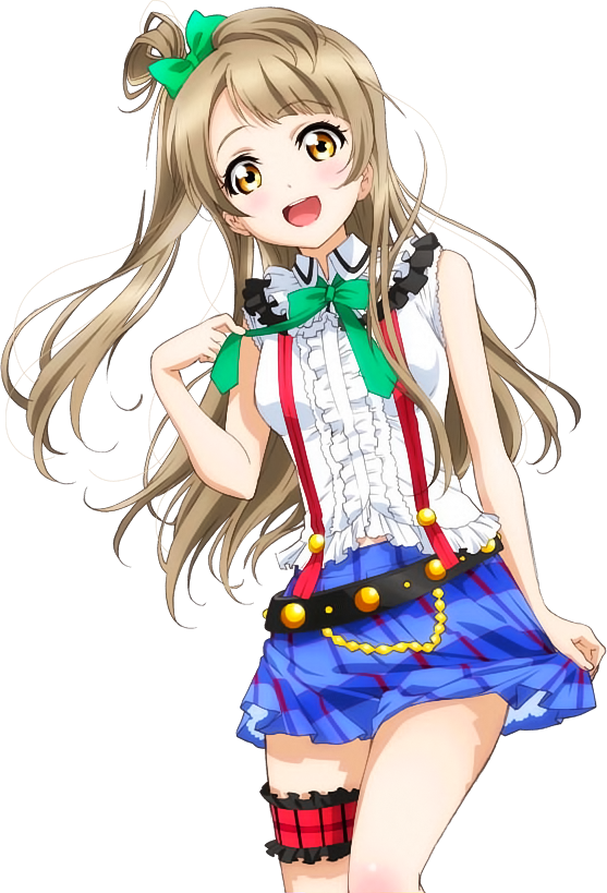 minami kotori (love live! and 2 more)