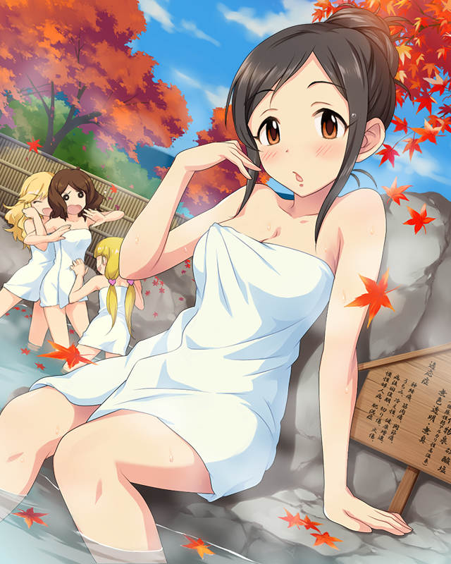 ohtsuki yui, mary cochran, momoi azuki, and nagatomi hasumi (idolmaster and 1 more)