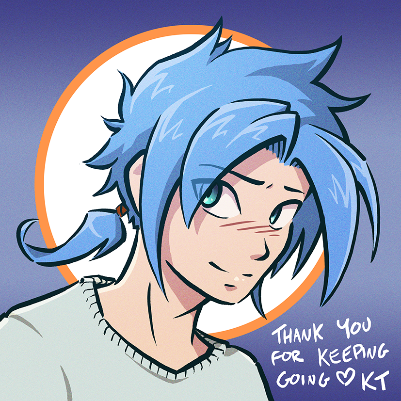blue-haired boy (how to draw manga) drawn by katy_coope | Danbooru