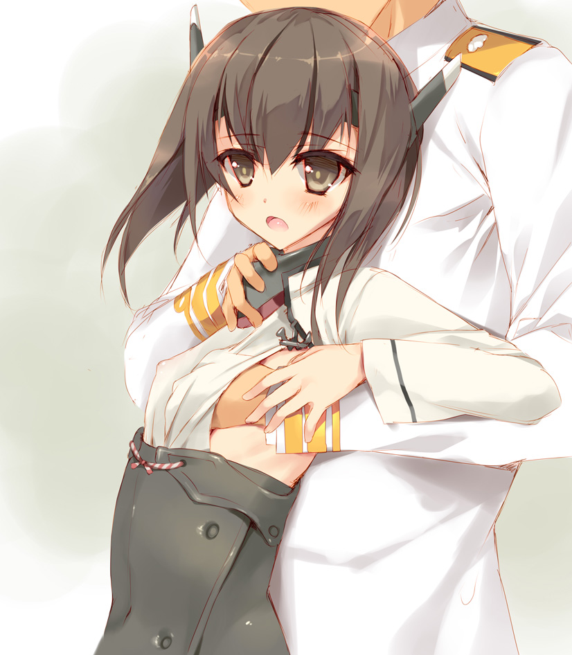 admiral and taihou (kantai collection) drawn by tsurusaki_takahiro