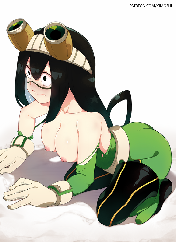 asui tsuyu (boku no hero academia) drawn by kimoshi