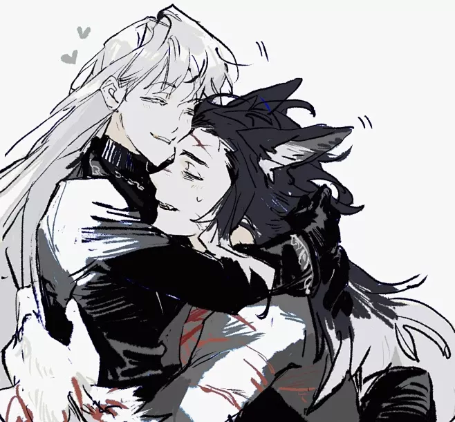 roland and angelica (project moon and 1 more) drawn by iiii_roland