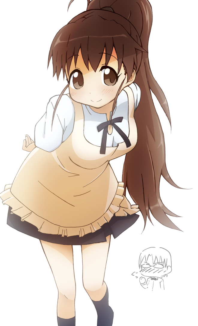 taneshima popura and takanashi souta (working!!) drawn by kirigaya_yuuji
