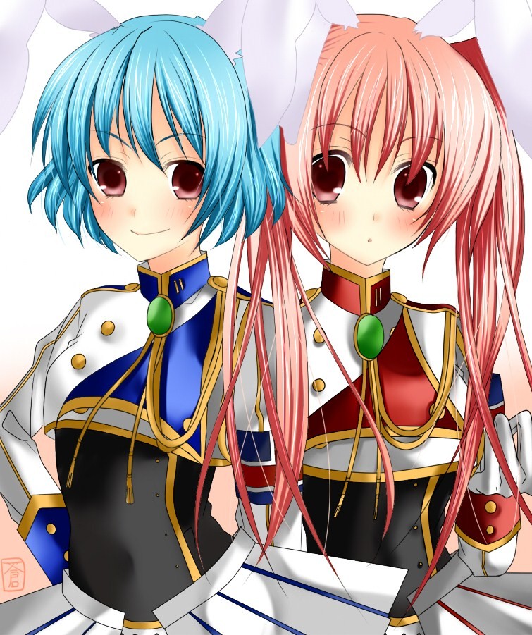 chiester410 and chiester45 (umineko no naku koro ni) drawn by kinatsu_souju