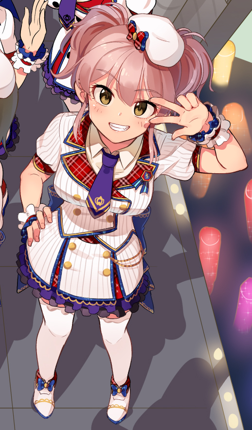 jougasaki mika (idolmaster and 1 more) drawn by kamille_(vcx68)