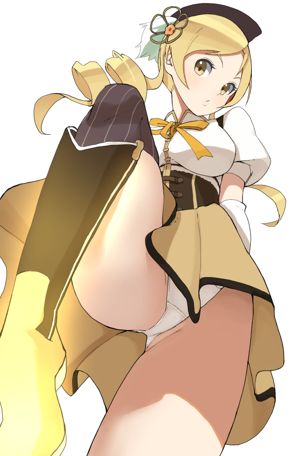 tomoe mami (mahou shoujo madoka magica) drawn by accio