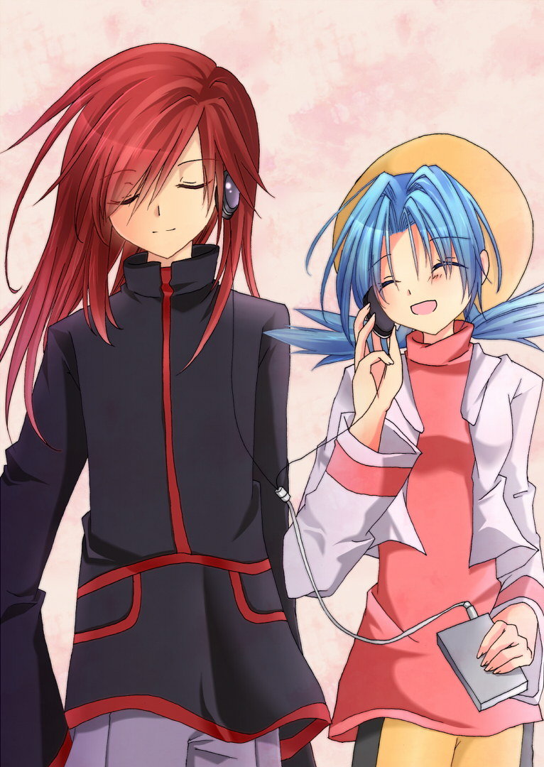 silver and kris (pokemon and 1 more) drawn by mimuro430