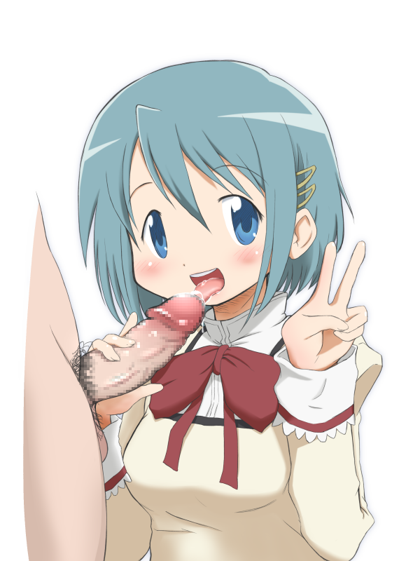 miki sayaka (mahou shoujo madoka magica) drawn by mizushima_(p201112)