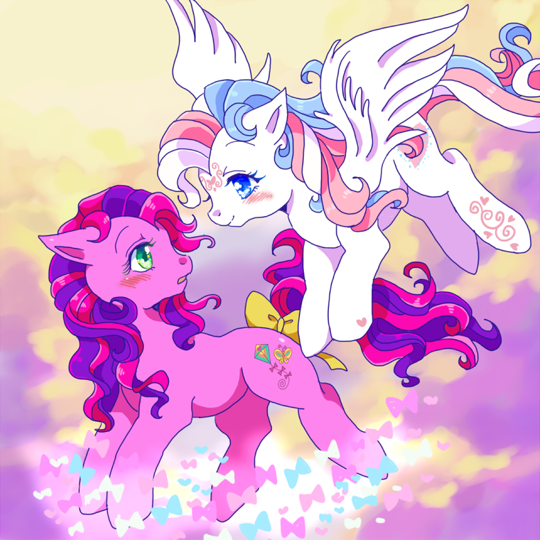 star catcher and skywishes (my little pony and 1 more) drawn by rifaa_(pixiv_376217)