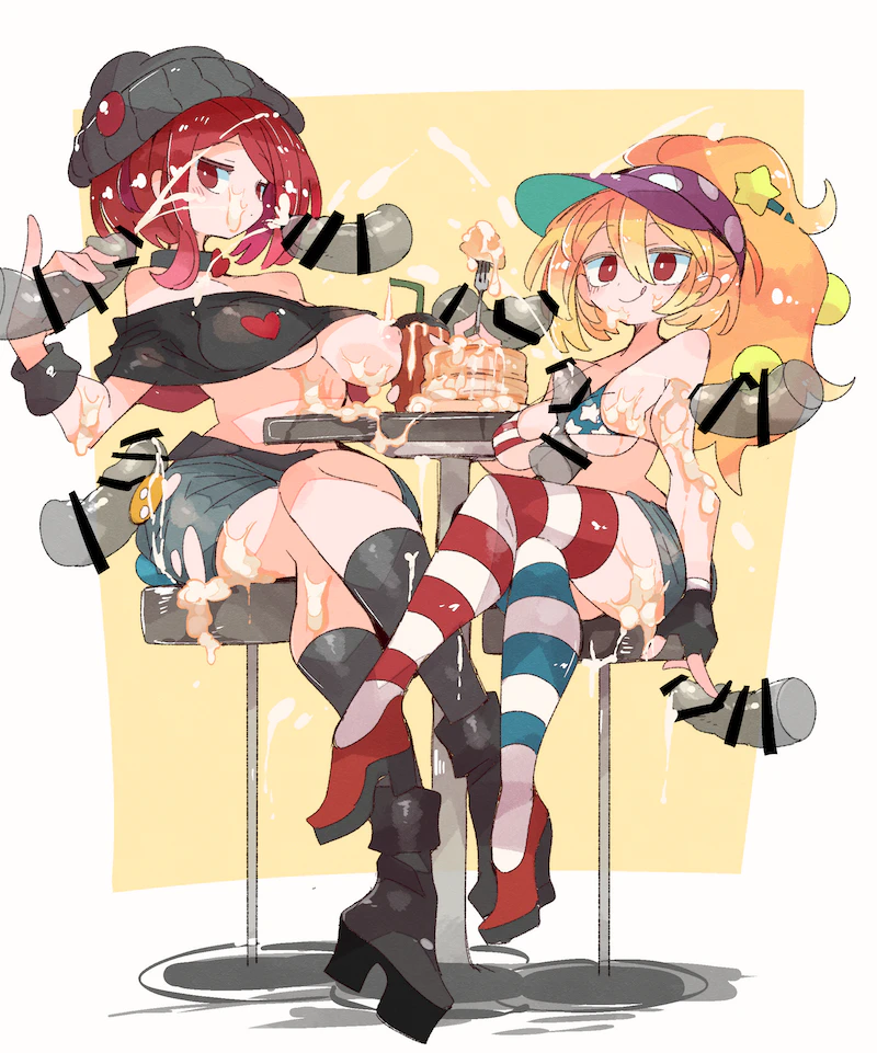 clownpiece and hecatia lapislazuli (touhou and 1 more) drawn by massakasama