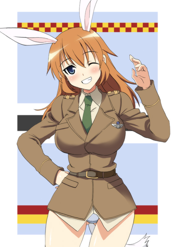 charlotte e. yeager (world witches series and 1 more) drawn by kyogoku_shin