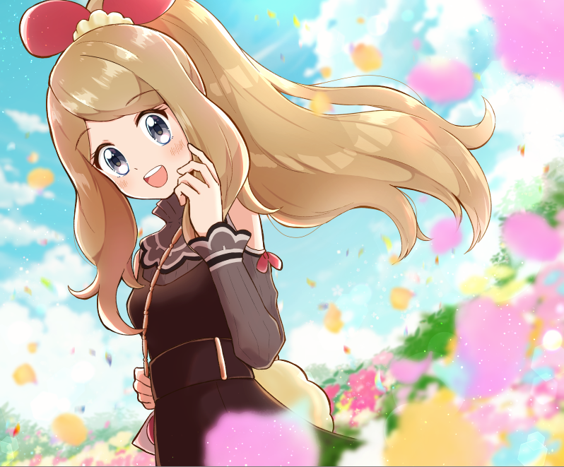 serena (pokemon and 1 more) drawn by haru_(haruxxe)