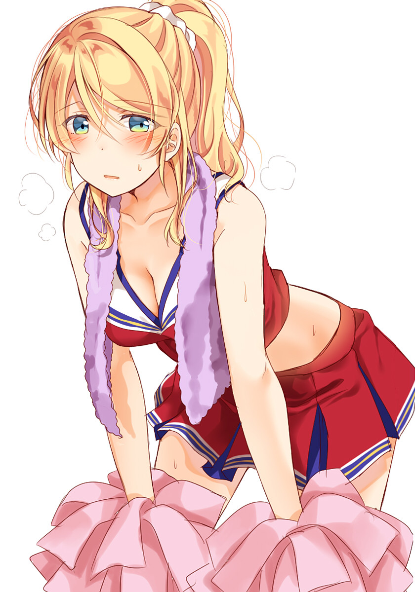 ayase eli (love live! and 1 more) drawn by mogu_(au1127)