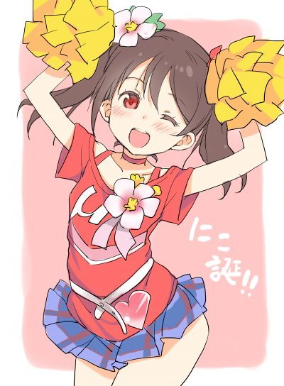 yazawa nico (love live! and 1 more) drawn by duke_(inu_daimyou)