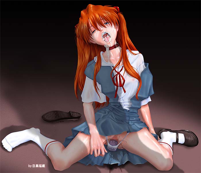 souryuu asuka langley (neon genesis evangelion) drawn by meguro_fukuzou