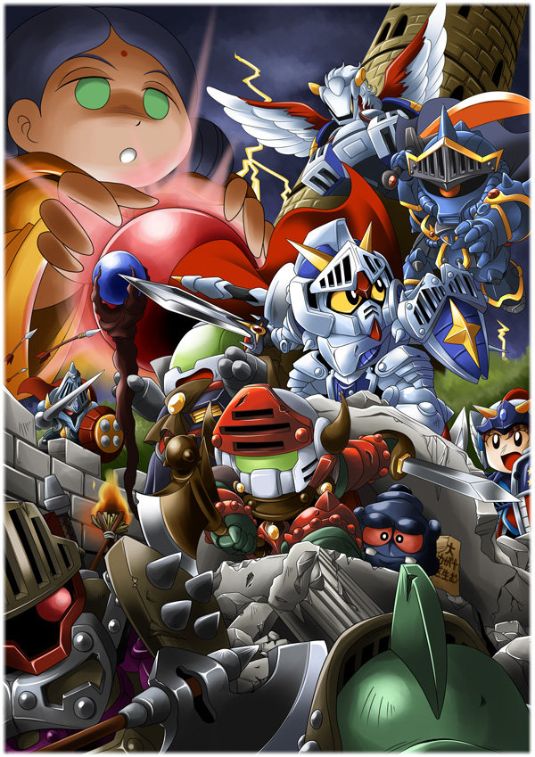 rx-78-2 gundam, amuro ray, lalah sune, dom, guncannon, and 6 more (gundam and 3 more) drawn by siubomanjyu