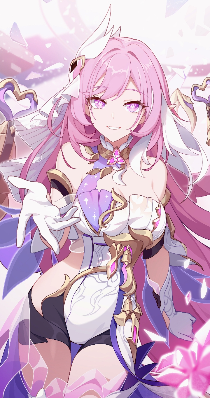 elysia (honkai and 1 more) drawn by wawako_mama