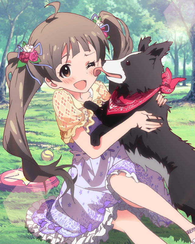 hakozaki serika and junior (idolmaster and 1 more)