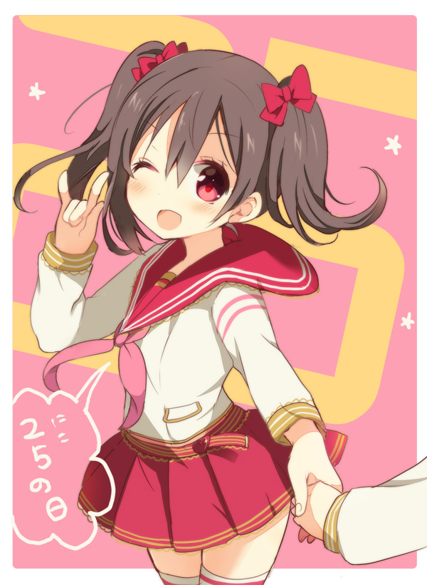 yazawa nico (love live! and 1 more) drawn by shiroi_hakuto