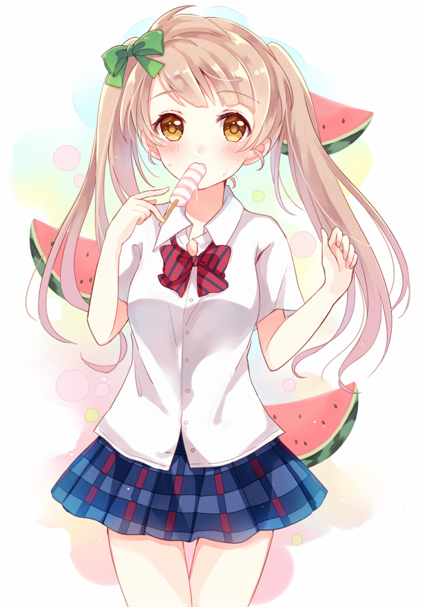minami kotori (love live! and 1 more) drawn by sakura_hiyori