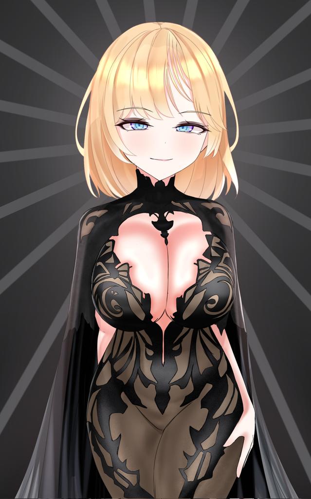 watson amelia (hololive and 1 more) drawn by elov_kam