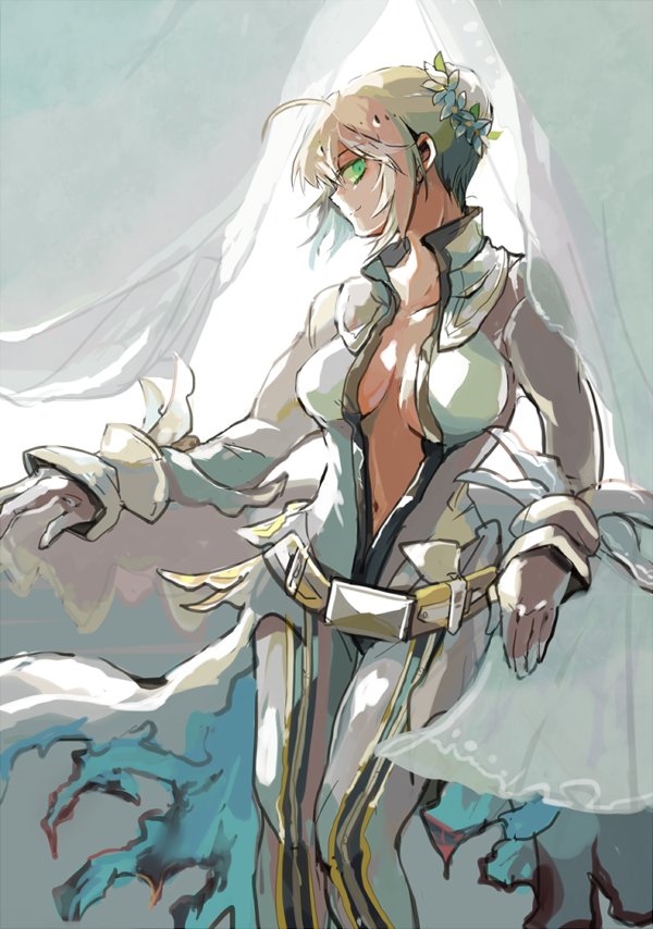 nero claudius (fate and 2 more) drawn by tooduki_kichi