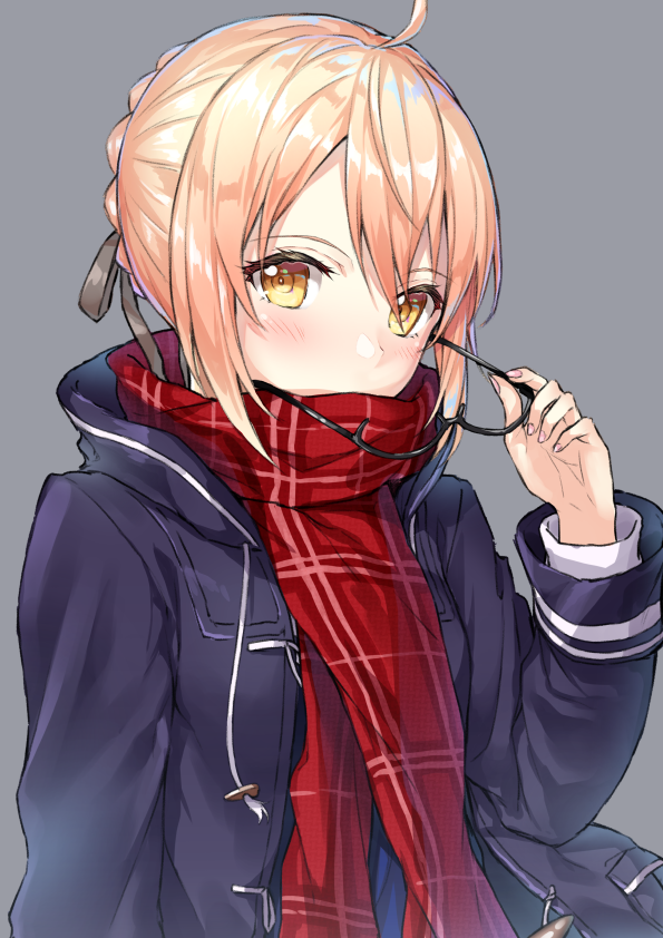 artoria pendragon and mysterious heroine x alter (fate and 1 more) drawn by hakuishi_aoi