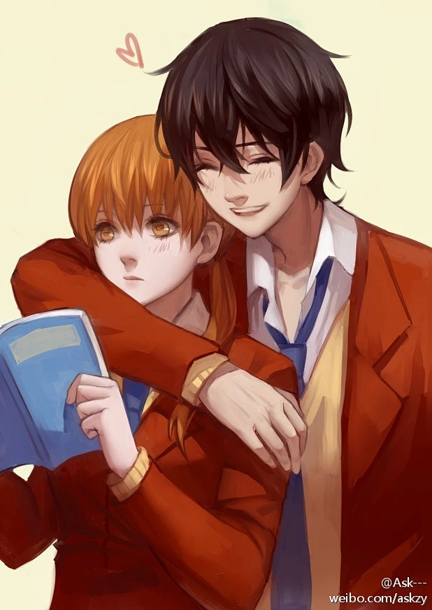 mizutani shizuku and yoshida haru (tonari no kaibutsu-kun) drawn by ask_(askzy)