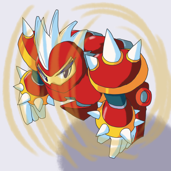 punk (mega man and 1 more) drawn by ranga