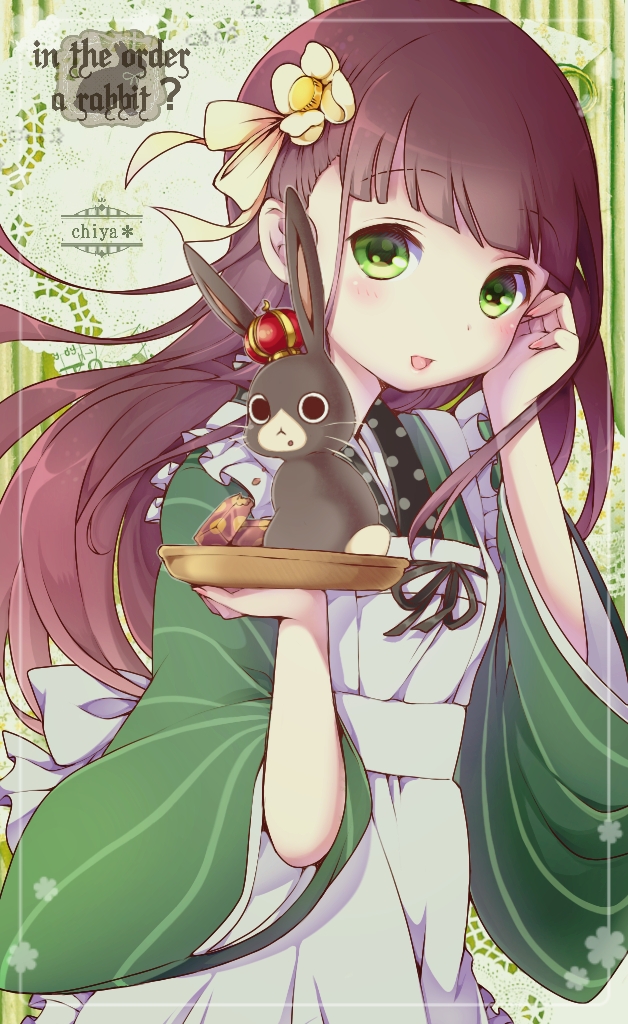 ujimatsu chiya and anko (gochuumon wa usagi desu ka?) drawn by ro_(igris-geo)