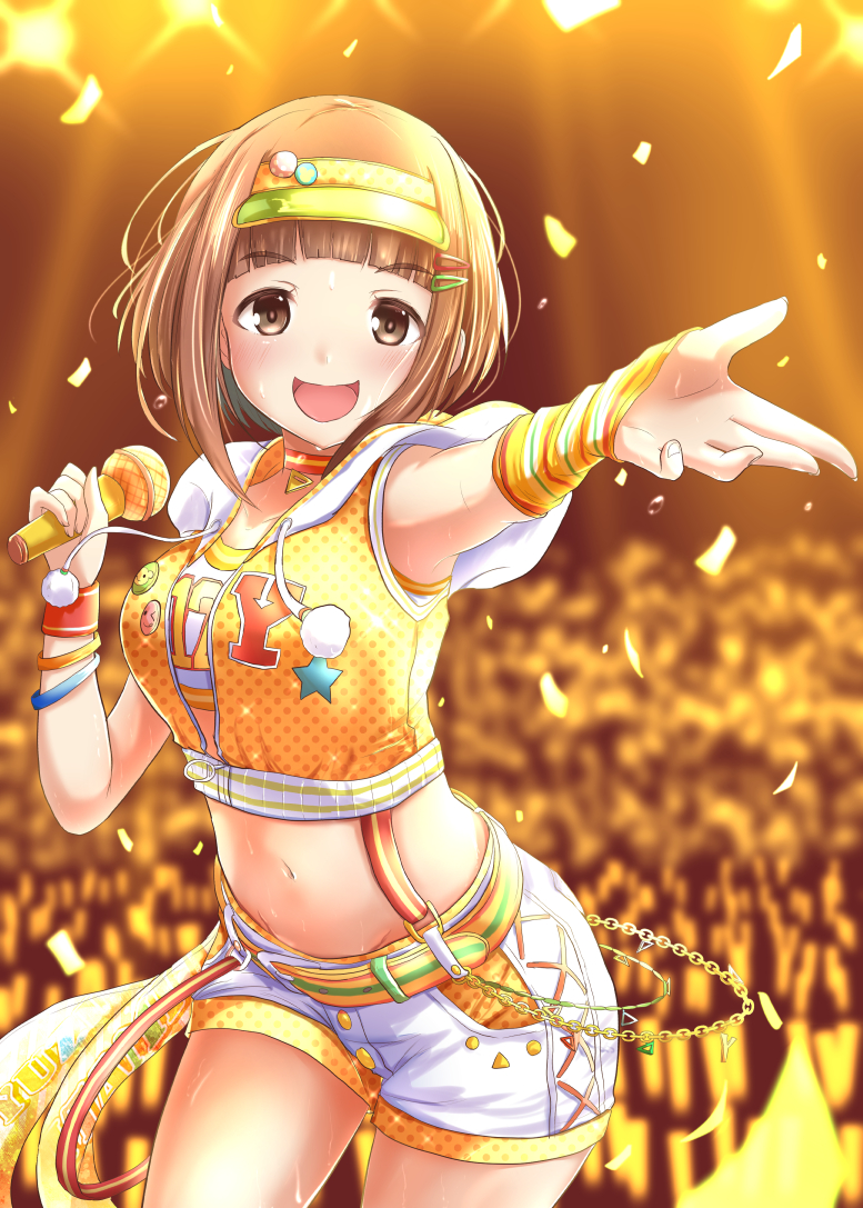 kitami yuzu (idolmaster and 2 more) drawn by ram_hachimin